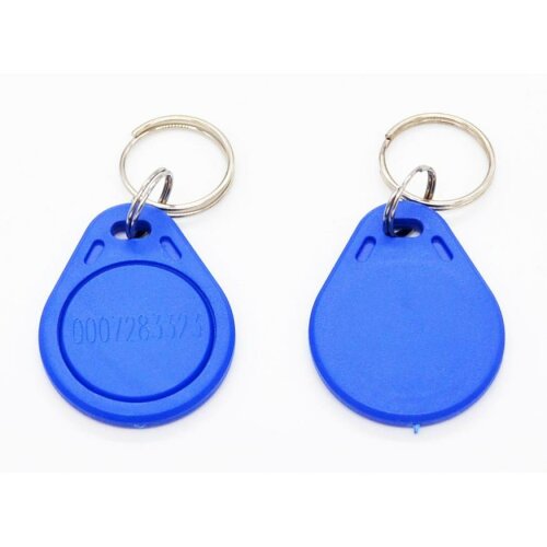 RFID klíčenka 125 kHz Temic T5577 – modrá (R/W)